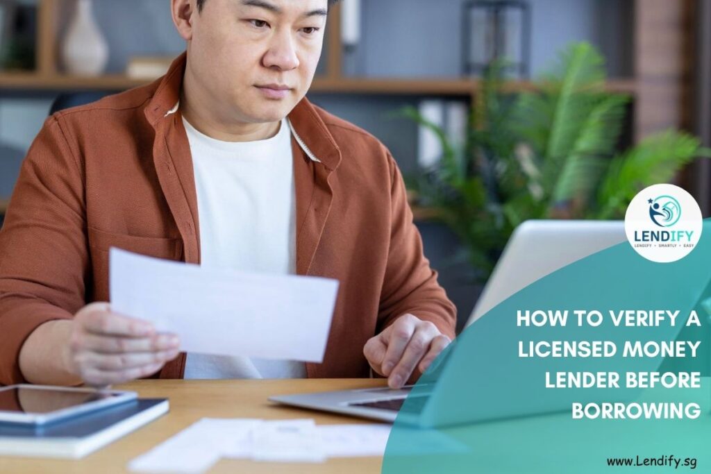 Verify Licensed Money Lender Singapore